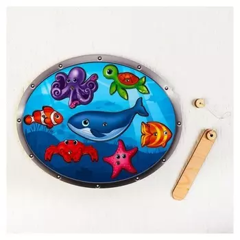 Магнитная рыбалка "Морские обитатели", головоломка