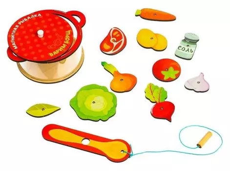 Магнитная рыбалка «Варим борщ»