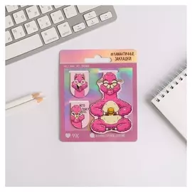 Магнитные закладки "Ламантичное чтение", 3 шт