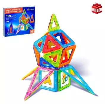 Магнитный конструктор Magical Magnet 34 детали детали
