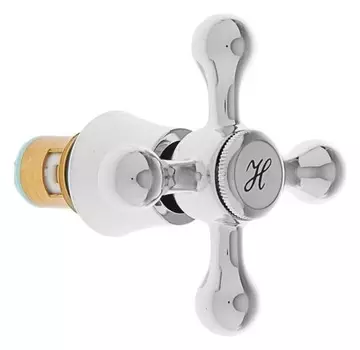 Маховик Accoona Ah76, с кранбуксой, хром