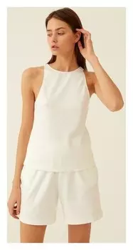 Майка женская Minaku: Home Collection цвет экрю, р-р 48