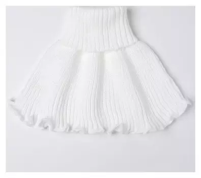 Манишка детская, цвет белый