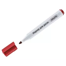 Маркер для досок Attache Accent красный, кругл. наконечник, 1-5 мм