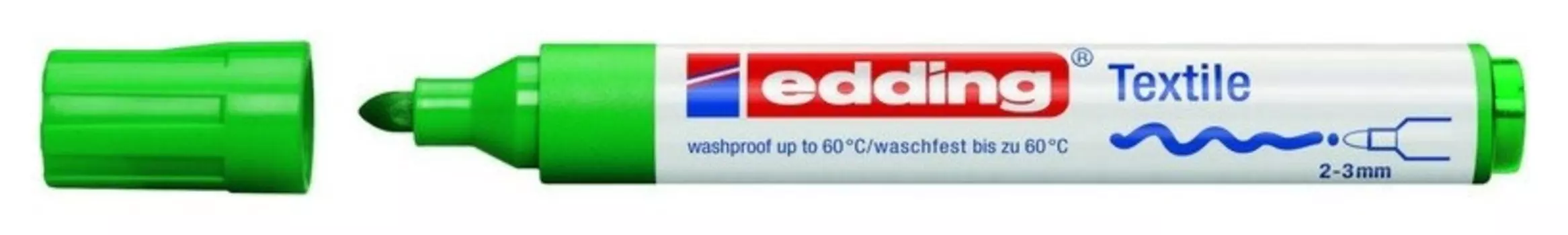 Маркер для текстиля Edding E-4500, зеленый_004