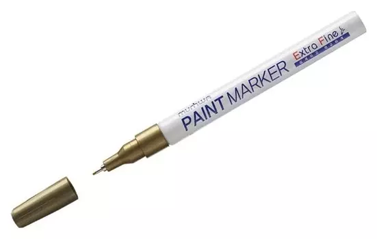 Маркер-краска (Лаковый) 1.0 Munhwa Extra Fine Paint Marker золото Efpm-07