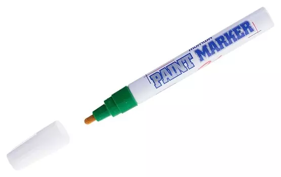 Маркер пеинт (Лак) Munhwa 4 мм зелёный