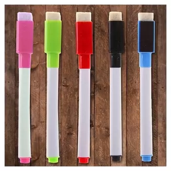 Маркер с магнитом цветной, на водной основе, набор 5 шт.