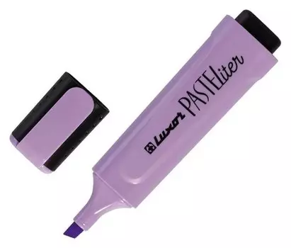 Маркер текстовыделитель 1-5мм Luxor "Pasteliter" пастельный, лавандовый 4027p