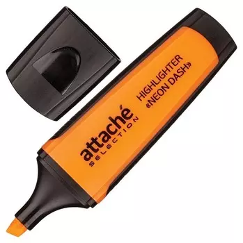 Маркер выделитель текста Attache Selection Neon Dash оранжев.1-5мм