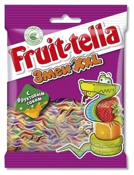 Мармелад Fruittella змеи XXL 30х70г РУ 8250136
