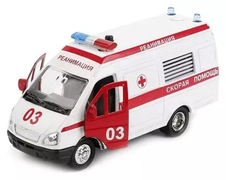 Машина «Газель реанимация» инерционная