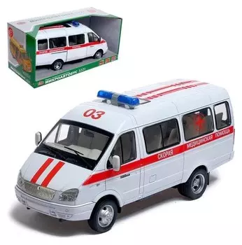 Машина инерционная «Скорая помощь», световые и звуковые эффекты