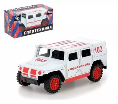 Машина инерционная «Тигр Скорая помощь»
