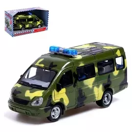 Машина инерционная «Военная», масштаб 1:27, свет и звук