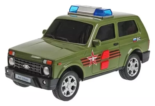 Машина Lada 4x4 Urban, 19,5 см, 2 кноп, световые и звуковые эффекты