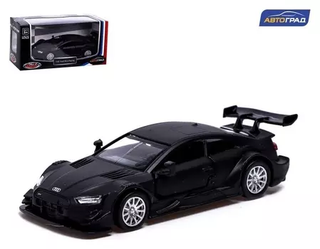 Машина металлическая Audi RS 5 Racing, 1:43, инерция, открываются двери, цвет чёрный