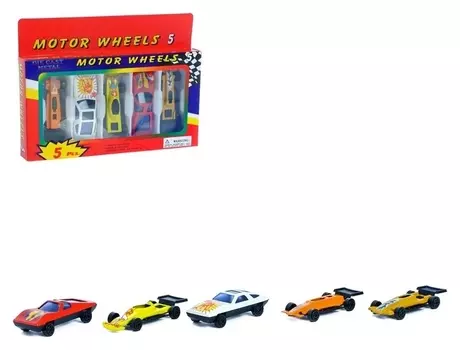 Машина металлическая гоночная