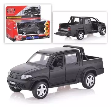 Машина металлическая инерционная Uaz Pickup 12 см