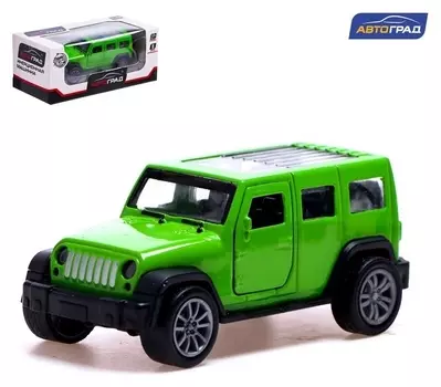 Машина металлическая «Крузер», 1:48, инерция, открываются двери, цвет зелёный