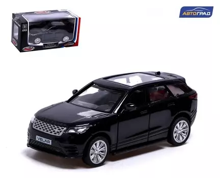 Машина металлическая Land Rover Range Rover Velar, 1:42, инерция, цвет чёрный