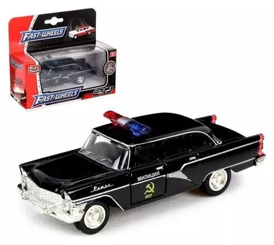 Машина металлическая «Милиция», масштаб 1:48, инерция