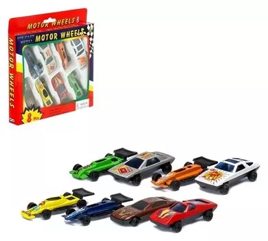 Машина металлическая набор 8 шт