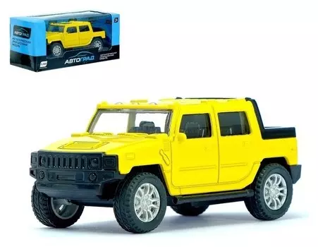 Машина металлическая Пикап масштаб 1:43 инерция
