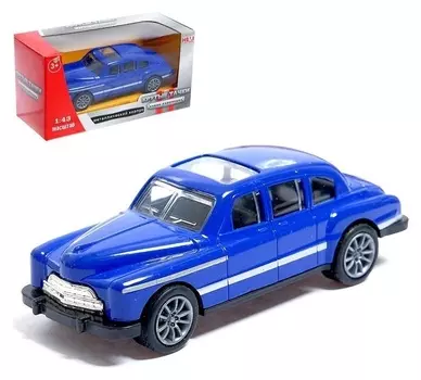 Машина металлическая «Ретро», масштаб 1:43, инерция