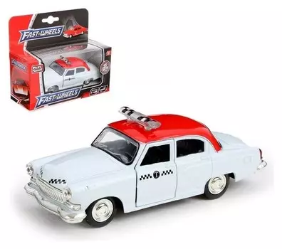 Машина металлическая «Такси», масштаб 1:43, инерция