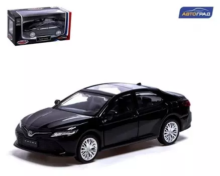 Машина металлическая Toyota Camry, 1:43, инерция, открываются двери, цвет чёрный