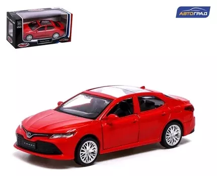Машина металлическая Toyota Camry, 1:43, инерция, открываются двери, цвет красный