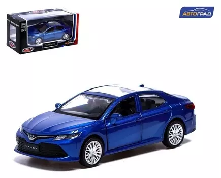 Машина металлическая Toyota Camry, 1:43, инерция, открываются двери, цвет синий