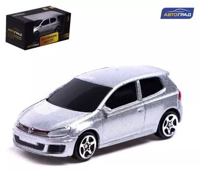 Машина металлическая Volkswagen Golf Gti, 1:64, цвет серебро