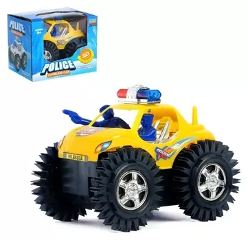 Машина-перевёртыш «Полиция», работает от батареек