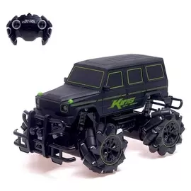 Машина радиоуправляемая «Гелик», 1:12, 4wd, движение во всех направлениях, аккумулятор, цвет зелёный