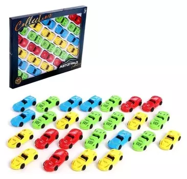 Машина «Спорткар», набор 25 штук