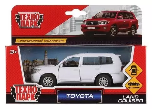 Машинка инерционная Toyota Land Cruiser