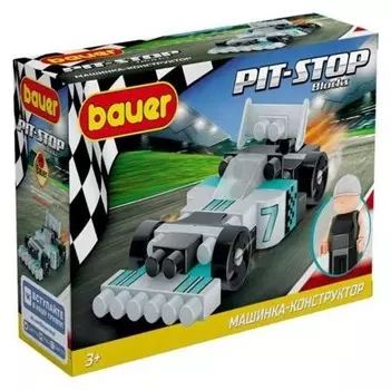 Машинка-конструктор Гоночная машина Pit Stop