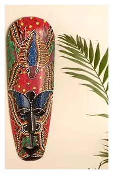 Маска "Черепаха" дерево 3х12х50 см