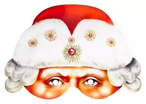 Маска «Дед мороз», на резинке