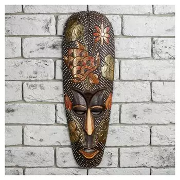 Маска дерево "Абориген черепаха" 50х2,5х16,5 см