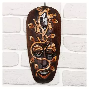 Маска дерево "Геккон" 30х13х2 см