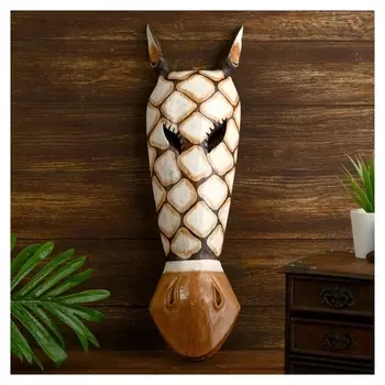 Маска дерево "Жираф" 48х11х5 см