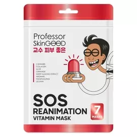 Маска для лица анти-стресс Фантастическое питание Sos Reanimation Vitamin Mask Pack
