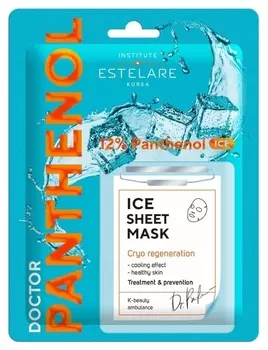 Маска для лица тканевая охлаждающая Крио-регенерация Ice Sheet Mask