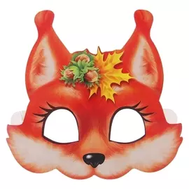 Маска карнавальная детская Белочка
