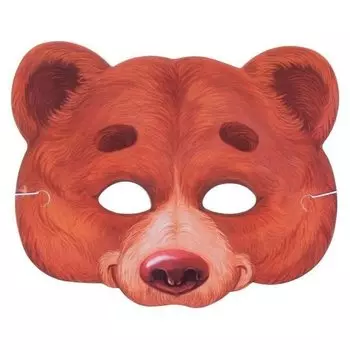 Маска карнавальная «Медведь»