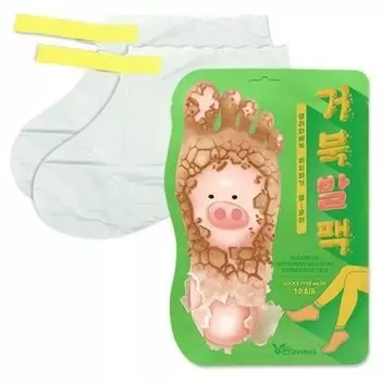 Маска-носочки для ног hell pore turtle's foot pack