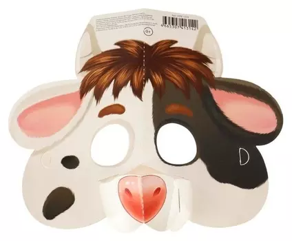 Маска объёмная «Корова», на резинке